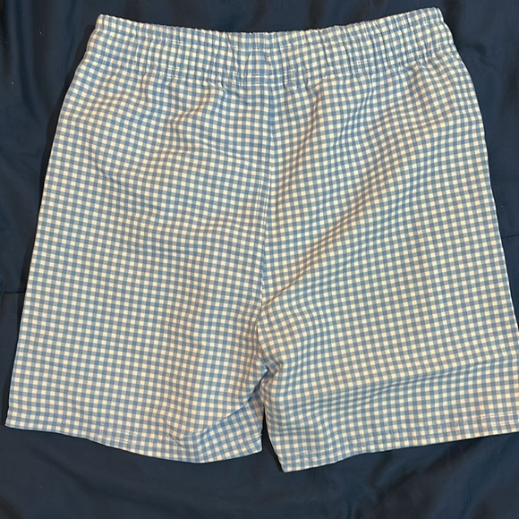Rufflebutts Gingham Swim Shorts 6T - Picture 4 of 4